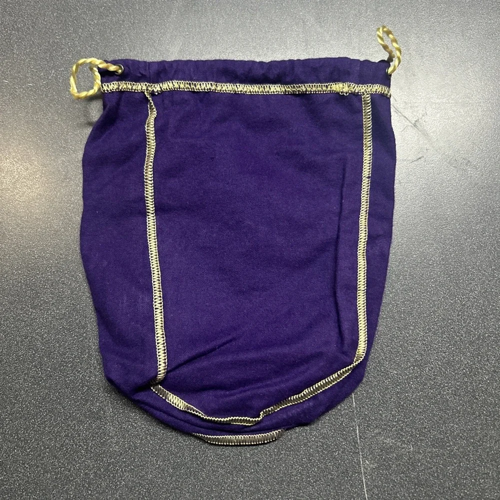 Medium Purple Crown Royale Drawstring Bag 9